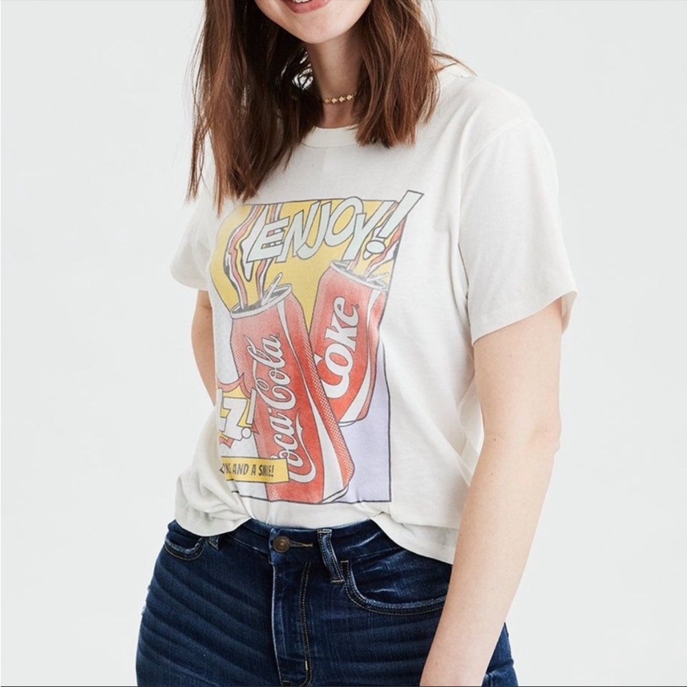 AE Vintage Style Coca Cola Tee - Picture 2 of 7
